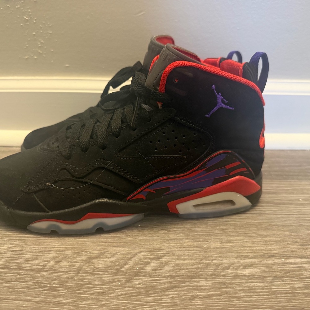 Jordan Kids Sneakers Black Red Purple
